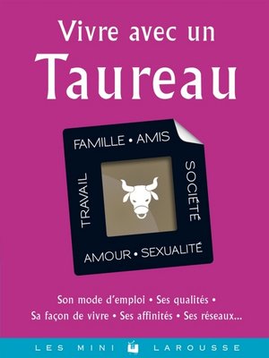cover image of Vivre avec un Taureau